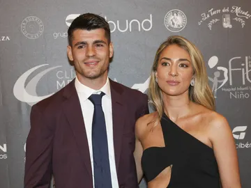 Álvaro Morata y Alice Campello Álvaro Morata y Alice Campello