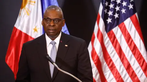 Fotografía de archivo del secretario de Defensa de Estados Unidos, Lloyd Austin Fotografía de archivo del secretario de Defensa de Estados Unidos, Lloyd Austin