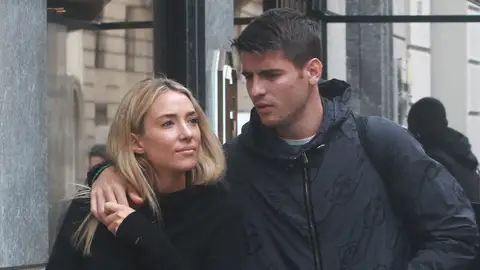 Alice Campello y Álvaro Morata Alice Campello y Álvaro Morata