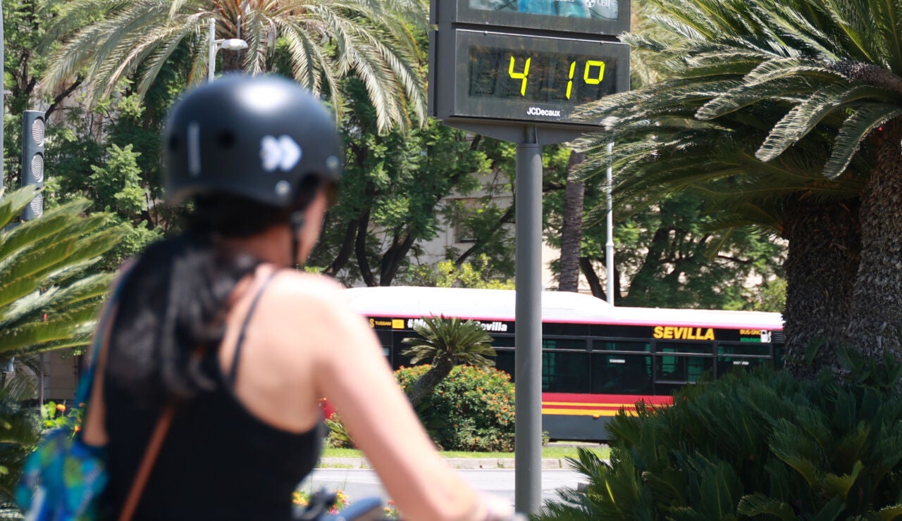 Temperaturas altas, imagen de archivo