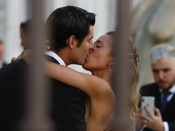 Álvaro Morata y Alice Campello en 2019 Álvaro Morata y Alice Campello en 2019