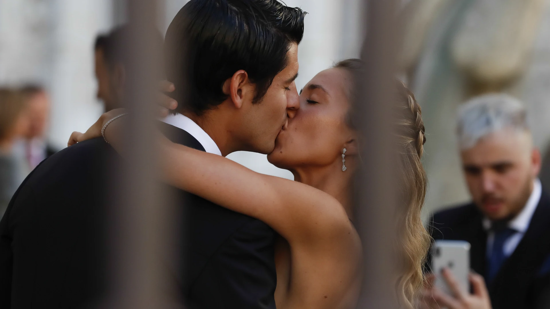 Álvaro Morata y Alice Campello en 2019 Álvaro Morata y Alice Campello en 2019