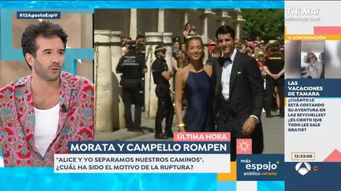 Álvaro Morata y Alice Álvaro Morata y Alice