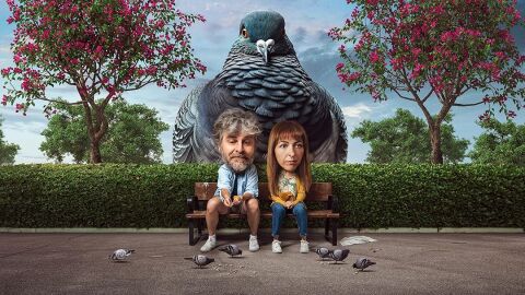 Póster de Poquita fe, con Raul Cimas y Esperanza Pedreño