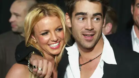 Britney Spears y Colin Farrell en 2003 Britney Spears y Colin Farrell en 2003
