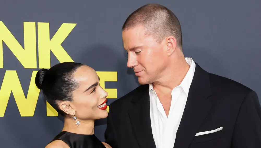 Channing Tatum y Zoë Kravitz en la premiere de Blink Twice Channing Tatum y Zoë Kravitz en la premiere de Blink Twice
