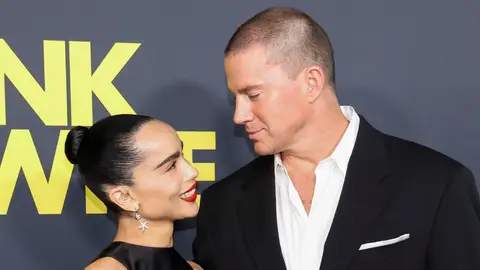 Channing Tatum y Zoë Kravitz en la premiere de Blink Twice Channing Tatum y Zoë Kravitz en la premiere de Blink Twice