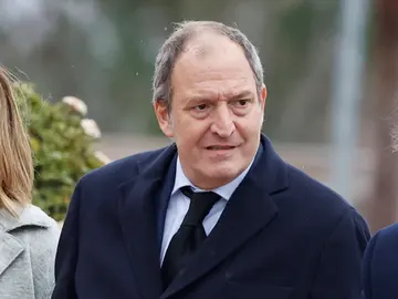 Juan Gómez-Acebo en la capilla ardiente de su hermano Fernando el pasado mes de marzo Juan Gómez-Acebo en la capilla ardiente de su hermano Fernando el pasado mes de marzo