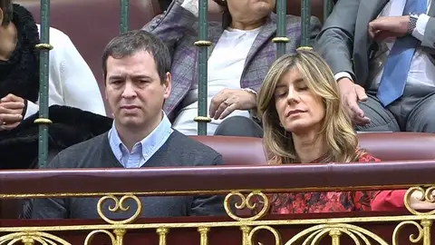Hermano de Pedro Sánchez con Begoña Gómez Hermano de Pedro Sánchez con Begoña Gómez