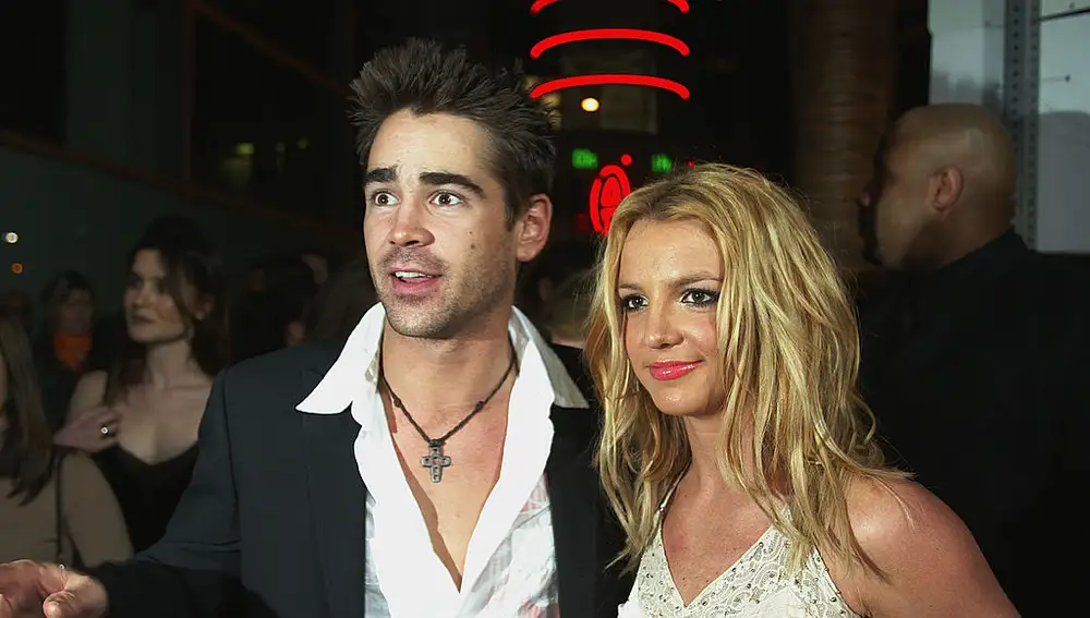 Colin Farrell y Britney Spears en 2003 Colin Farrell y Britney Spears en 2003