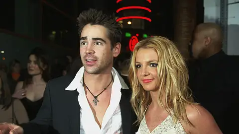 Colin Farrell y Britney Spears en 2003 Colin Farrell y Britney Spears en 2003