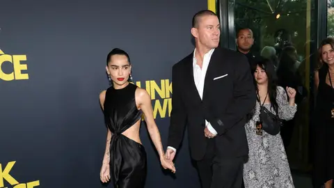 Channing Tatum y Zoë Kravitz en la premiere de Blink Twice Channing Tatum y Zoë Kravitz en la premiere de Blink Twice