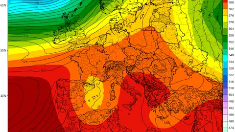 Una nueva DANA llega a España con un descenso de temperaturas Una nueva DANA llega a España con un descenso de temperaturas
