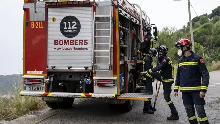 Dotación de bomberos, imagen de archivo Dotación de bomberos, imagen de archivo