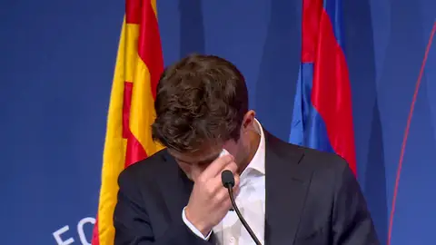 Sergi Roberto en su despedida del Barcelona Sergi Roberto en su despedida del Barcelona