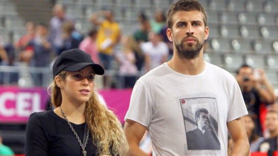 Shakira y Gerard Piqu&eacute; en 2014