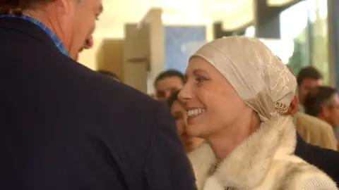 Sandra Domecq con Bertín Osborne Sandra Domecq con Bertín Osborne