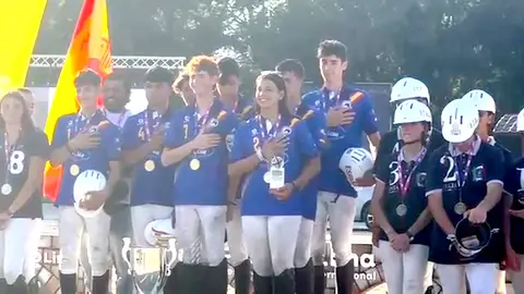 España es campeona en Horseball España es campeona en Horseball