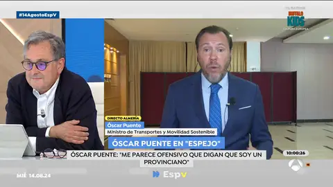 Paco Marhuenda y Óscar Puente Paco Marhuenda y Óscar Puente