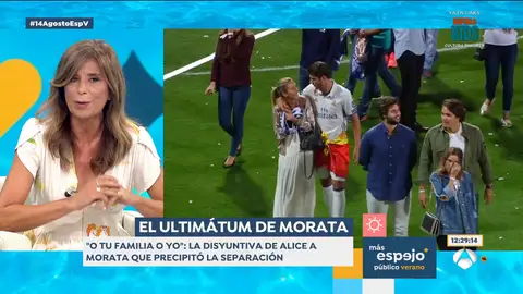 Gema López desvela el órdago de Alice Campello a Morata Gema López desvela el órdago de Alice Campello a Morata
