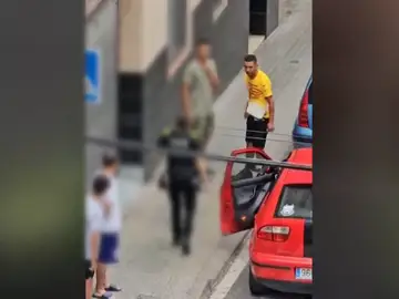 El padre de Lamine Yamal en Badalona El padre de Lamine Yamal en Badalona