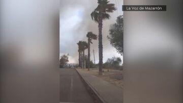 Tornado en Mazarrón