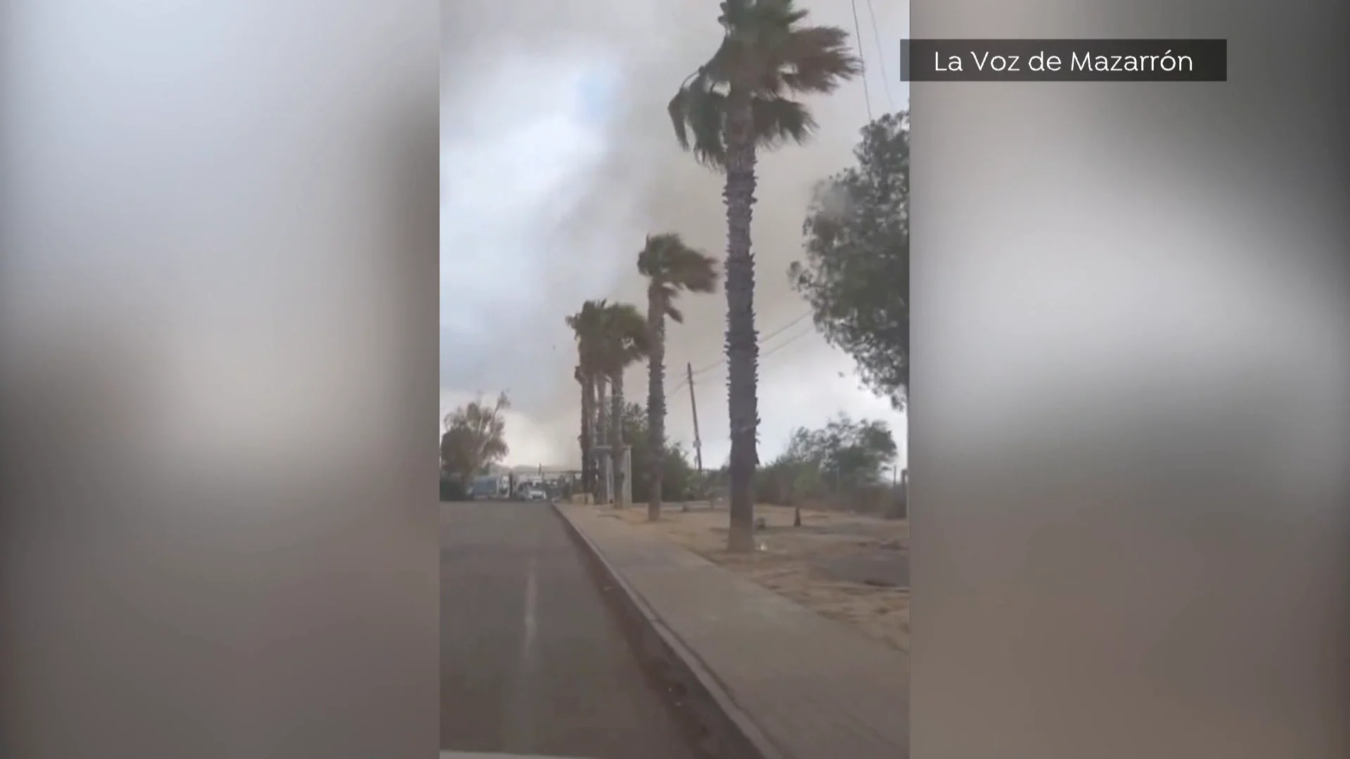 Tornado en Mazarr&oacute;n
