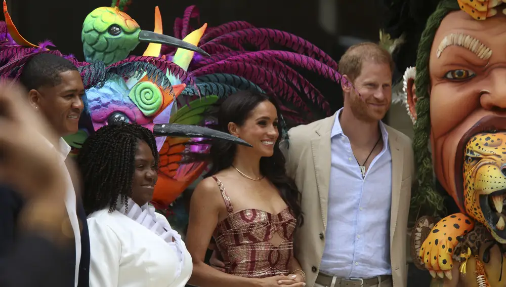 Meghan Markle y el príncipe Harry en Colombia Meghan Markle y el príncipe Harry en Colombia