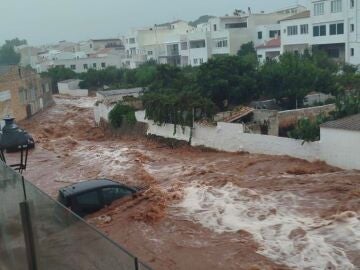 La DANA descargó más de 200 l/m2 en Es Mercadal (Menorca) y más de 90 en Ciutadella y Mahón