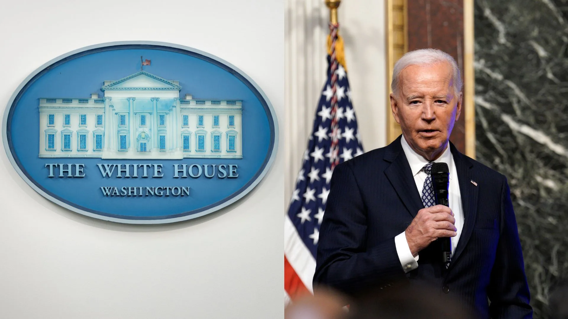 Imagen de Joe Biden y de la Casa Blanca. Imagen de Joe Biden y de la Casa Blanca.