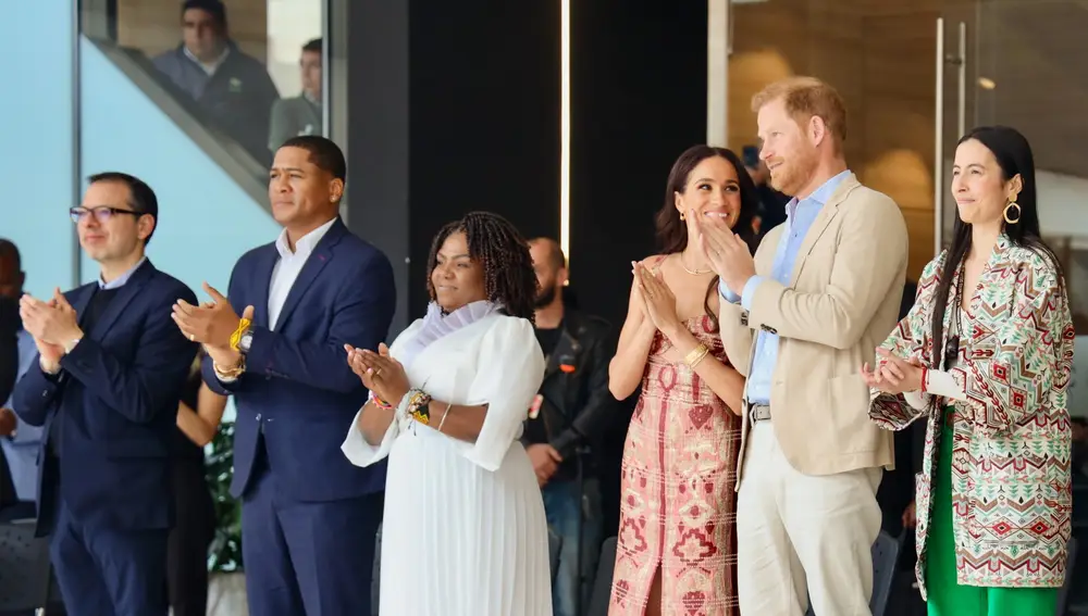 Meghan Markle y el príncipe Harry en Colombia Meghan Markle y el príncipe Harry en Colombia