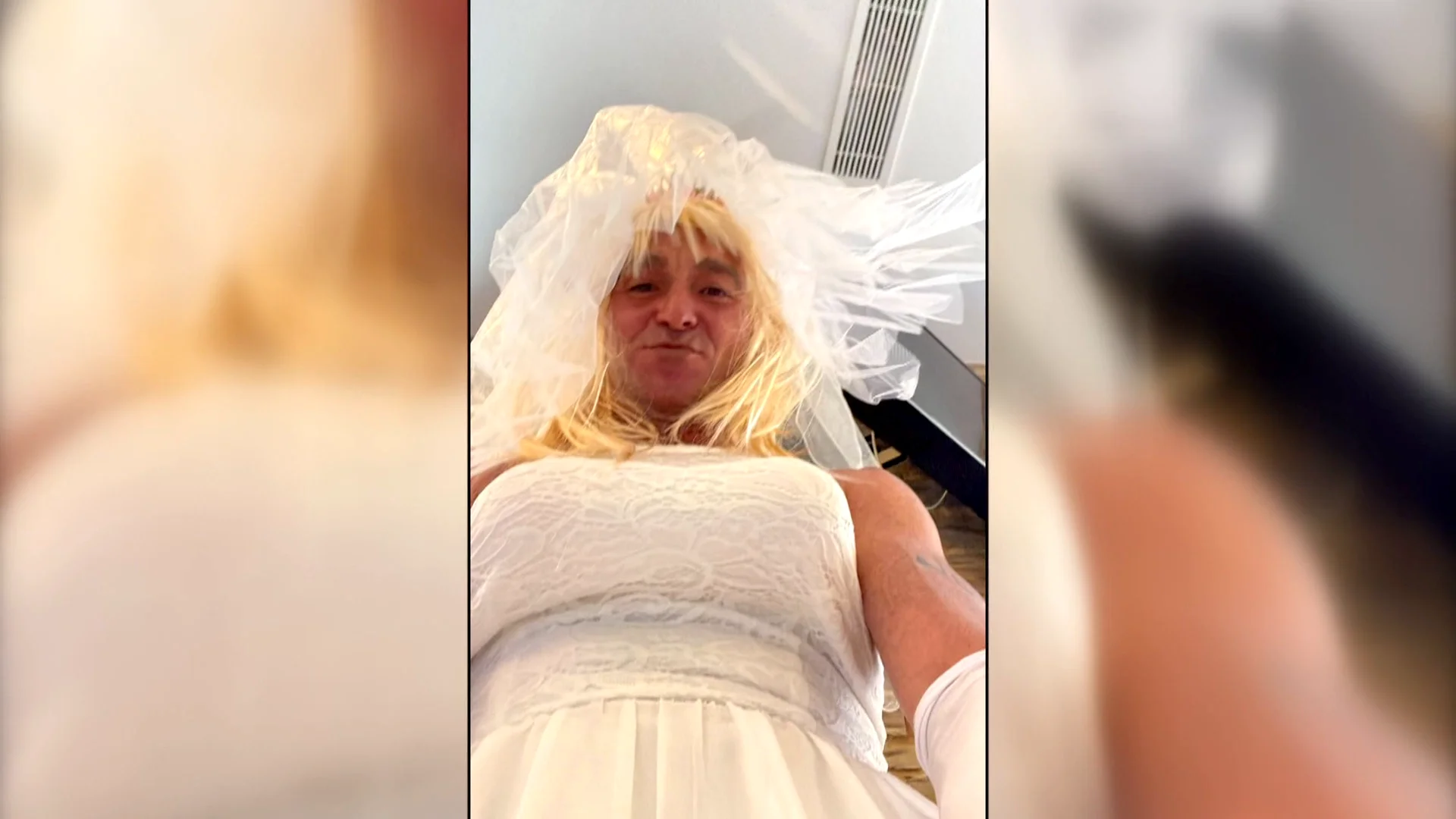Se viste de novia en la boda de su primo: "La reacción de los invitados fue brutal" Se viste de novia en la boda de su primo: "La reacción de los invitados fue brutal"