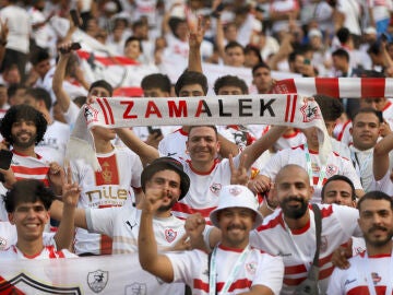 Foto de la afición del Zamalek SC