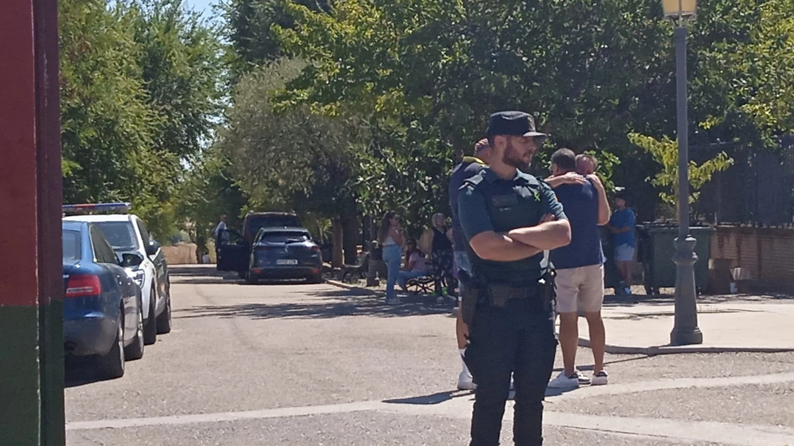 Polideportivo &Aacute;ngel Tard&iacute;o de la localidad toledana de Mocej&oacute;n