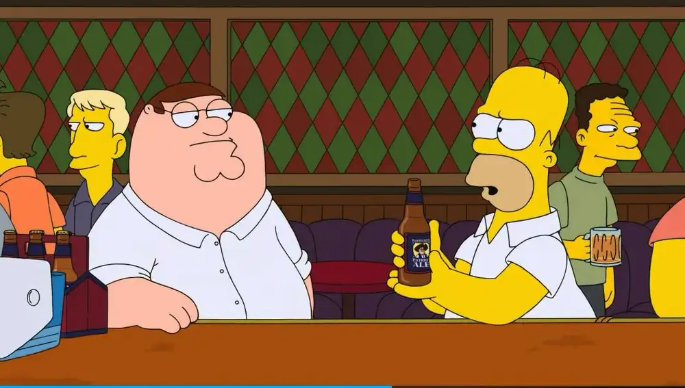 Episodio crossover de Los Simpson y Padre de Familia Episodio crossover de Los Simpson y Padre de Familia