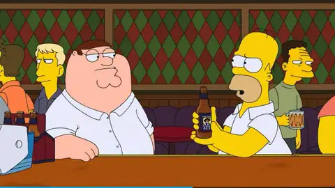 Episodio crossover de Los Simpson y Padre de Familia Episodio crossover de Los Simpson y Padre de Familia