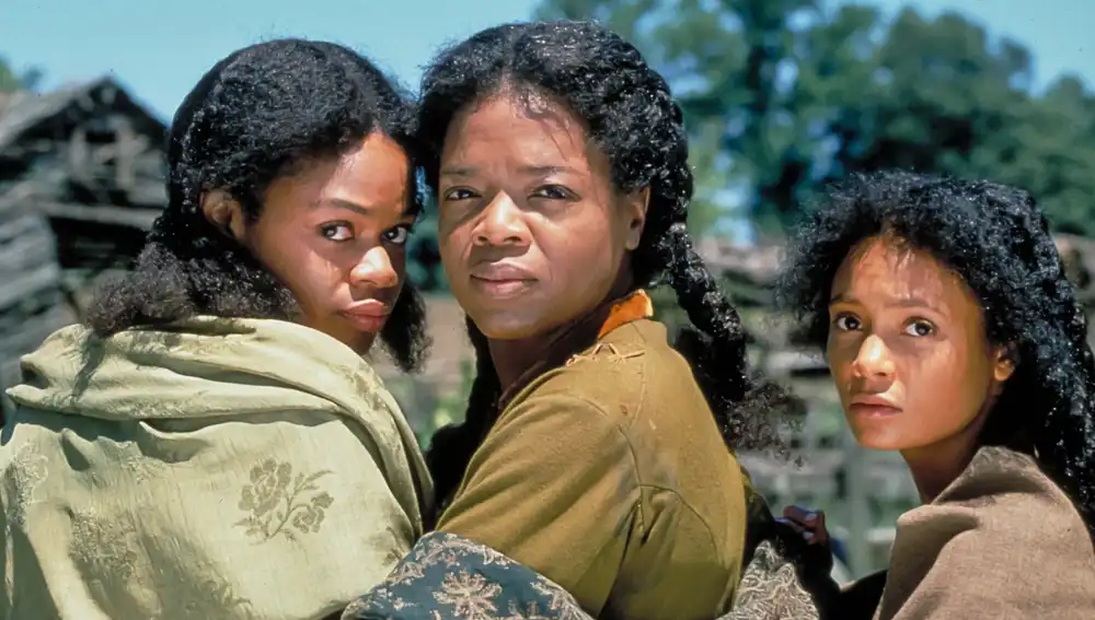 Oprah Winfrey en la película Beloved Oprah Winfrey en la película Beloved