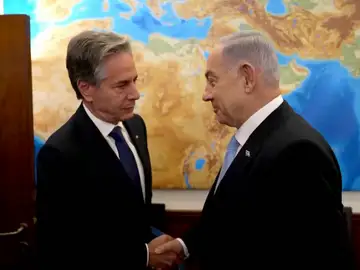 BLINKEN Y NETANYAHU BLINKEN Y NETANYAHU