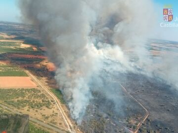 Incendio en Astorga