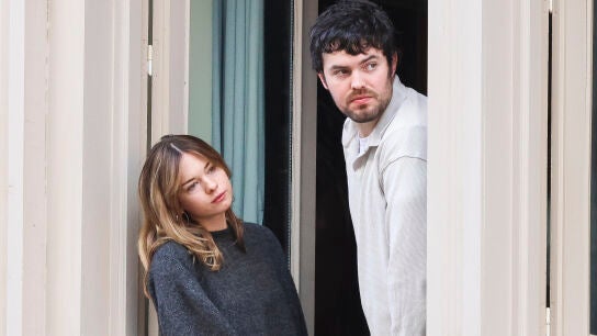 Stella Banderas y Alex Gruszynski en la Semana Santa de M&aacute;laga 2024