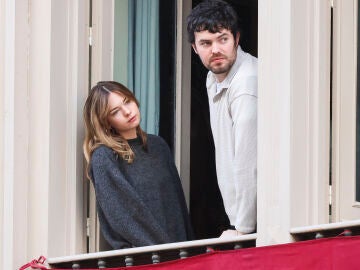 Stella Banderas y Alex Gruszynski en la Semana Santa de Málaga 2024