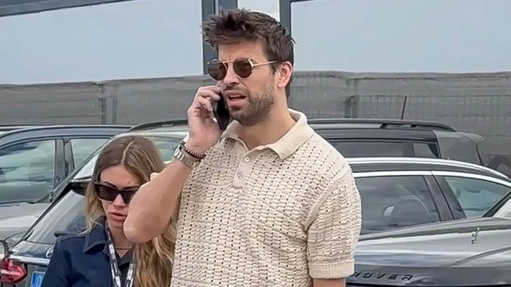 Piqué y Clara Chía Piqué y Clara Chía
