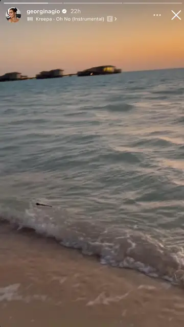 Trenza flotando en el mar Trenza flotando en el mar