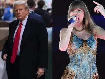 Donald Trump y Taylor Swift Donald Trump y Taylor Swift