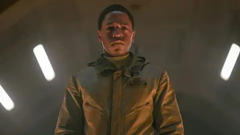 David Johnson como Andy en Alien Romulus David Johnson como Andy en Alien Romulus