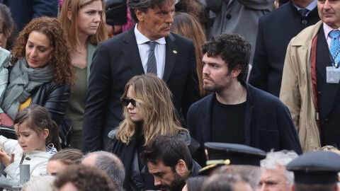 Stella Banderas y Alex Gruszynski en la Semana Santa de Málaga 2024