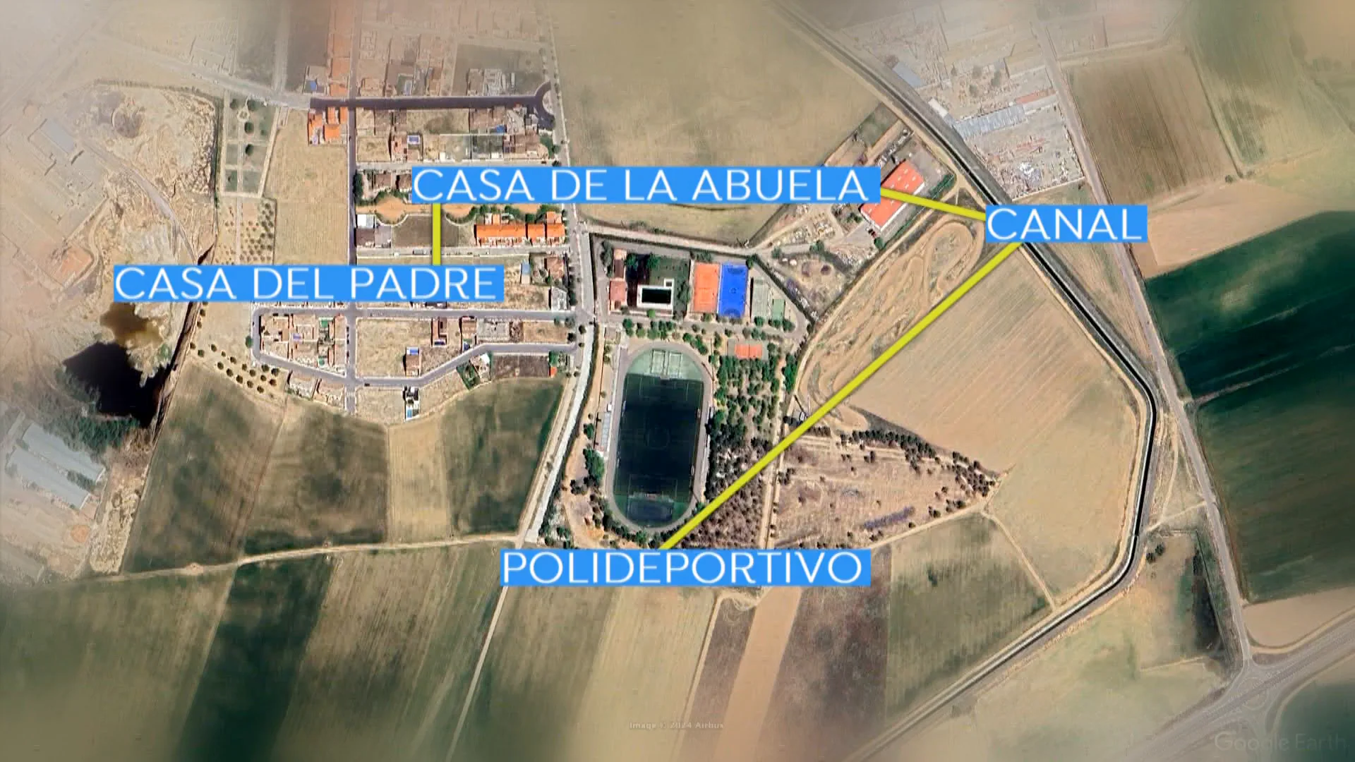 El recorrido que hizo el asesino del peque&ntilde;o Mateo