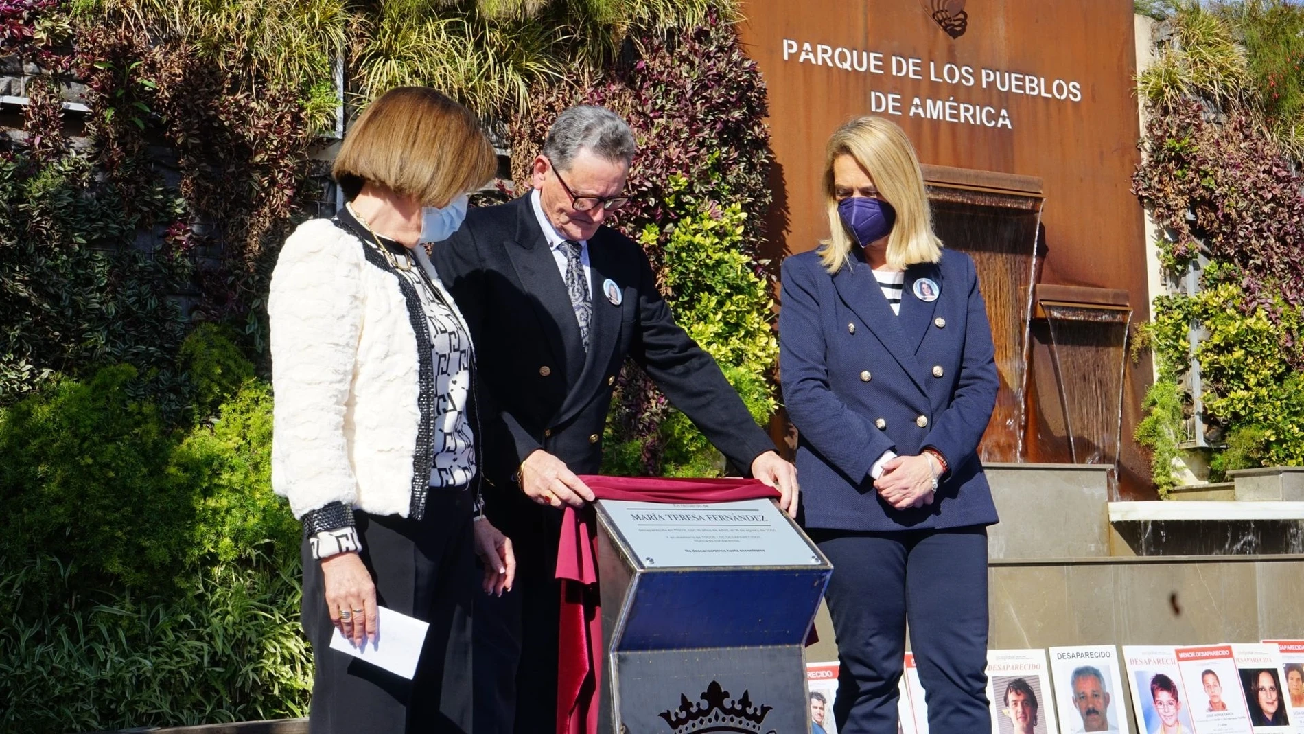 Motril eleva la voz de familiares de personas desaparecidas con un monolito de María Teresa Fernández Motril eleva la voz de familiares de personas desaparecidas con un monolito de María Teresa Fernández