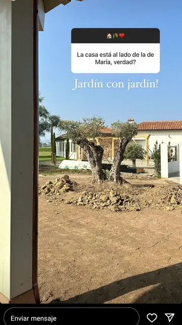 La distancia exacta entre las casa de María Pombo y su familia La distancia exacta entre las casa de María Pombo y su familia