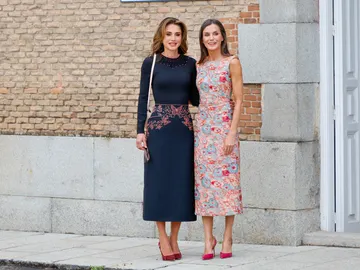 Reina Rania de Jordania y Reina Letizia Reina Rania de Jordania y Reina Letizia